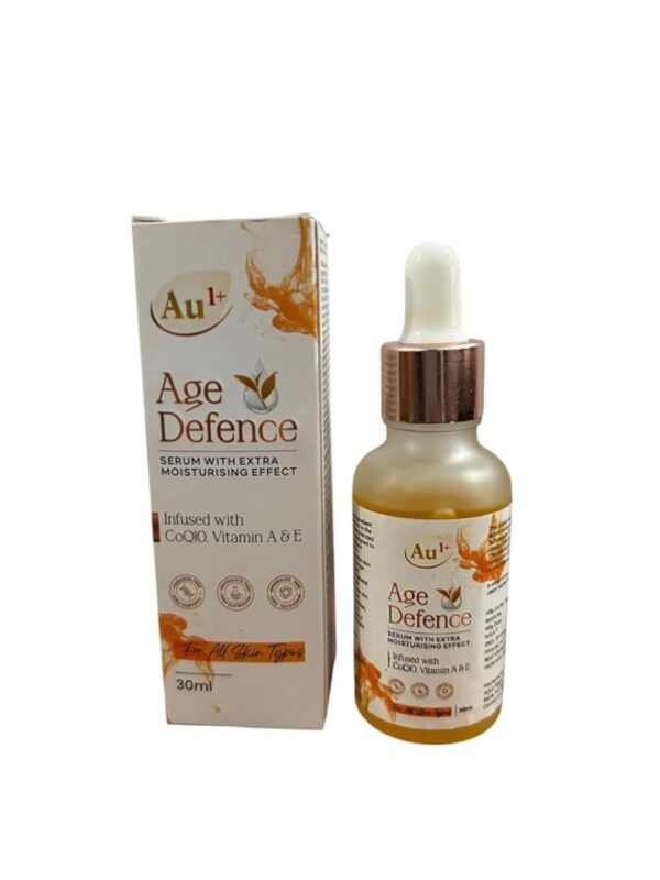 AURINIA WELLNESS Age defence serum with extra moisturising effect with CoQ10 & Retinol,30 ml