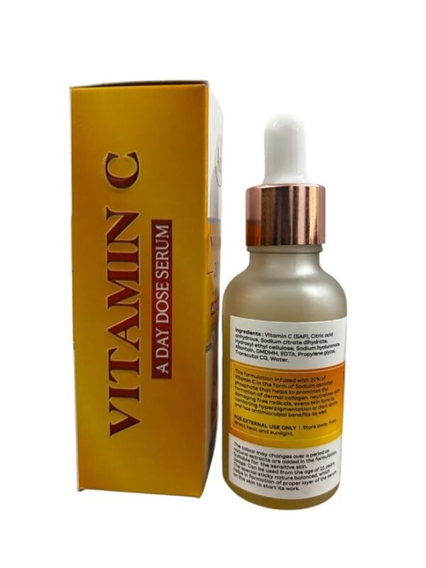 AURINIA WELLNESS Vitamin C Face serum with even tone effect 30 Ml (Pack Of 1) - Image 2