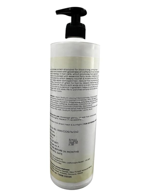 AURINIA WELLNESS Roaemary anti hairfall shampoo with Keratin 1000 ml - Image 2