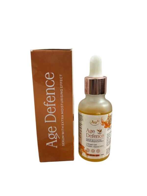 AURINIA WELLNESS Age defence serum with extra moisturising effect with CoQ10 & Retinol,30 ml - Image 2